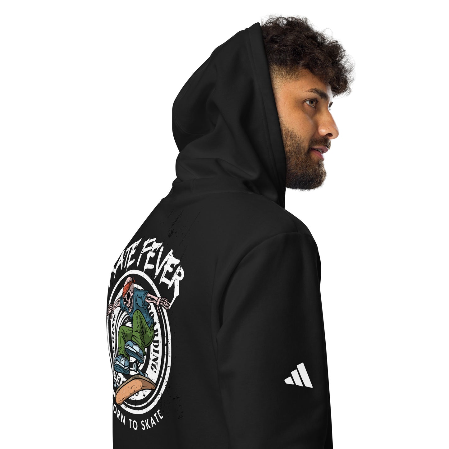 Born to Skate Adidas Fleece Hoodie