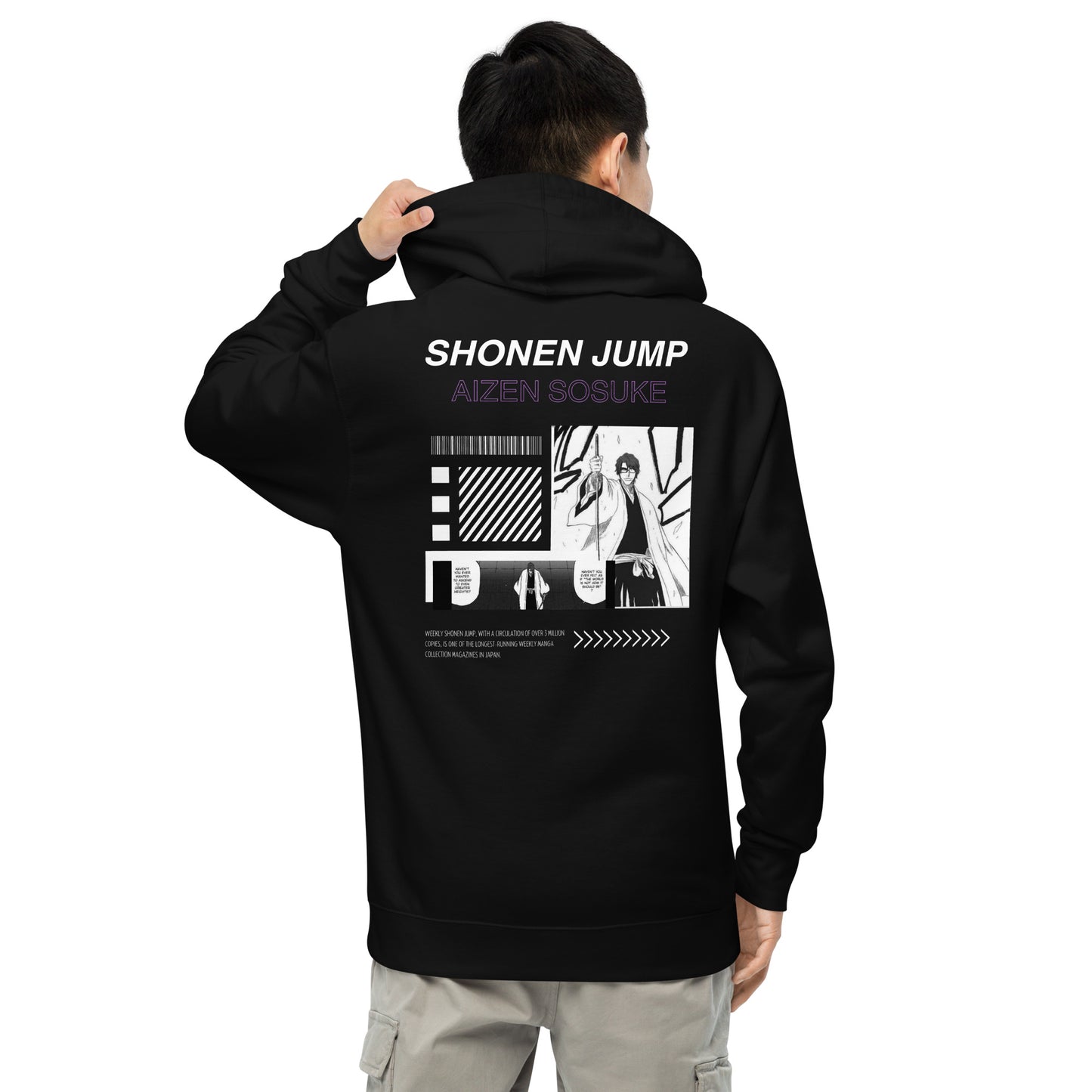 Aizen Sosuke ( Shonen Jump) Unisex Midweight Hoodie