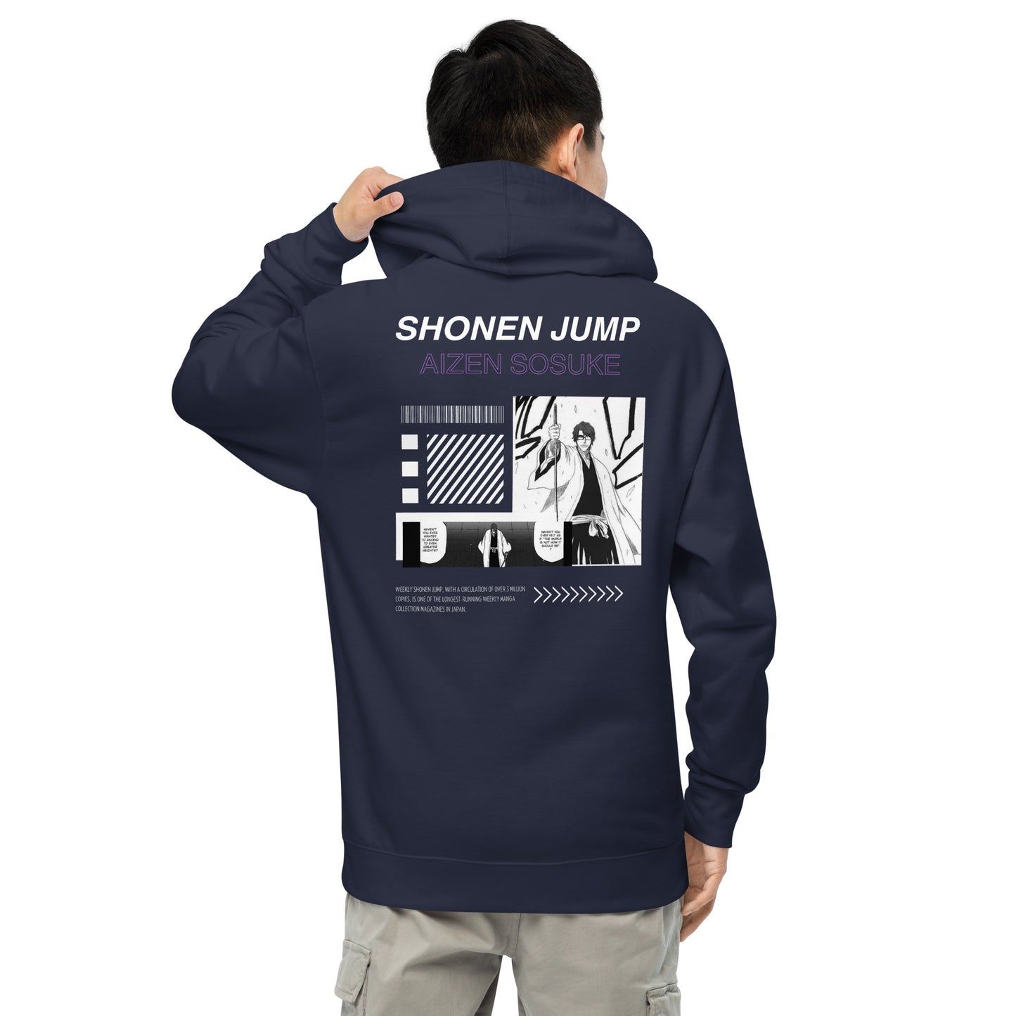 Aizen Sosuke ( Shonen Jump) Unisex Midweight Hoodie