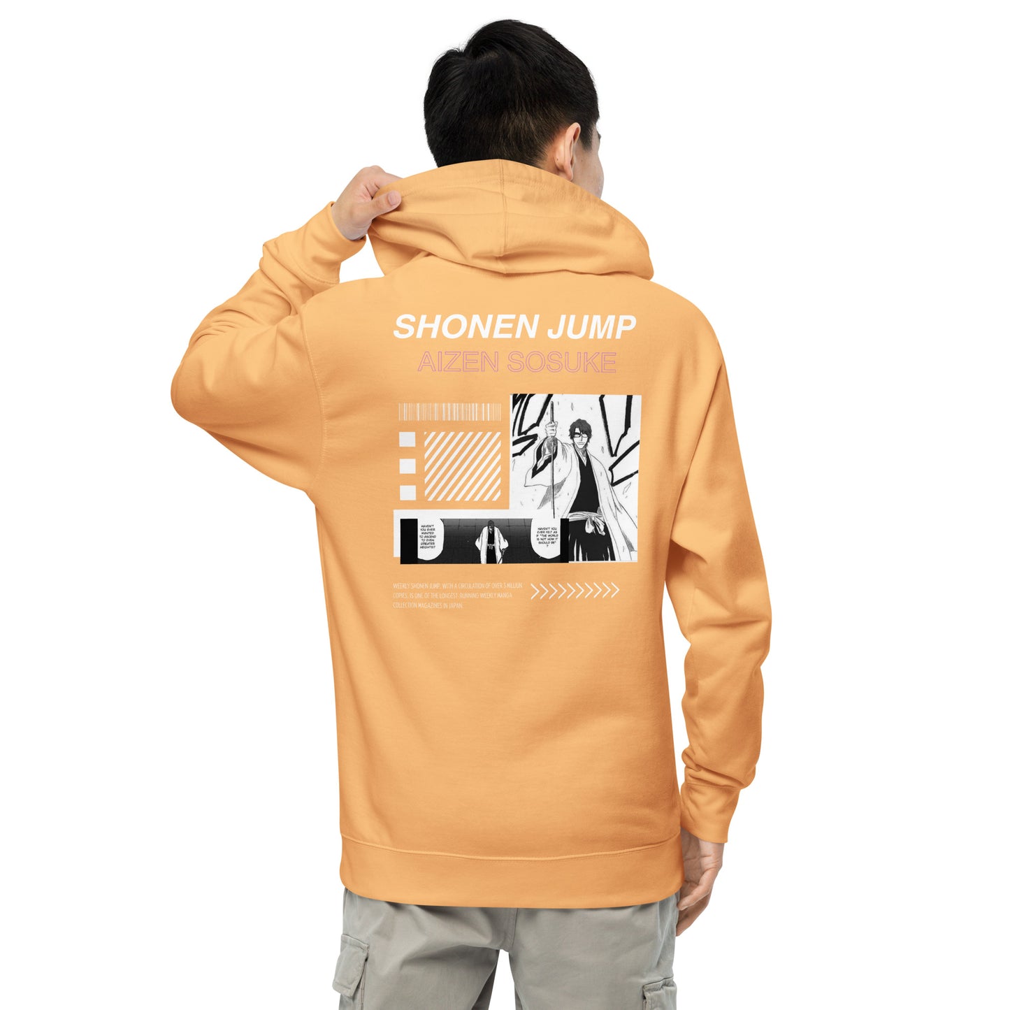 Aizen Sosuke ( Shonen Jump) Unisex Midweight Hoodie